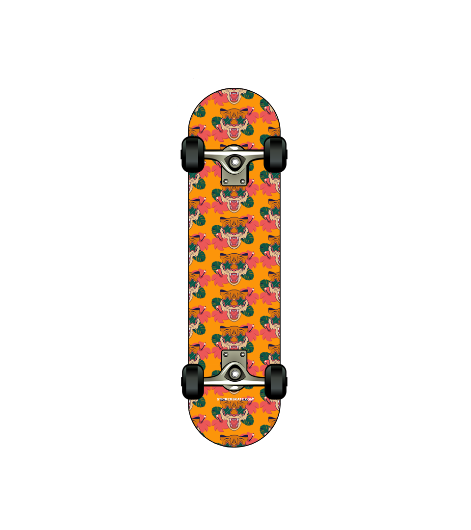 Sticker ou Grip JUNGLE pour customiser ton skateboard